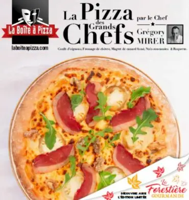 la pizza des grands chefs Grégory Mirer